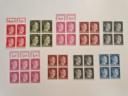 Deutsches Reich Adolf Hitler Blöcke postfrisch