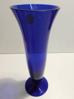 Vase filigrane Kristall - Vase   23 cm hoch 8 cm dm
