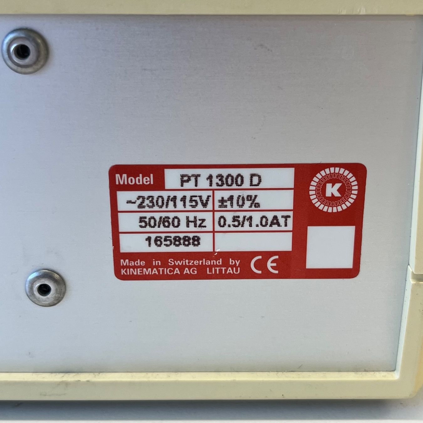 Accessori da laboratorio: Polytron Kinematica PT1300 D mini Disperser – Usato da Niederdorf venduto da LeptonAG_Labor 5
