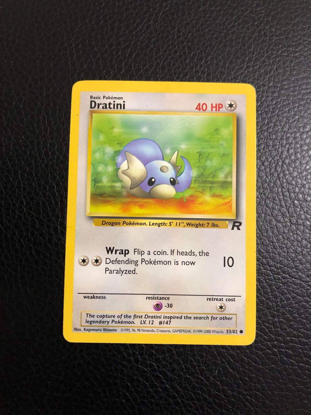 Pokémon Sammelbilder & Trading cards: Team Rocket Dratini 53/82 Ab 1 – Gebraucht aus Paradiso von Pkmn10