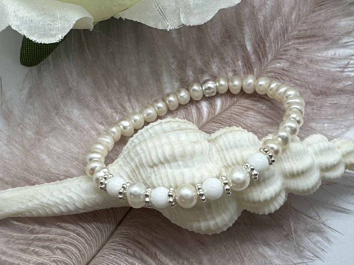 Bracciali & Braccialetti: Perlenarmband – Nuovo e nell'imballaggio originale da Niederglatt ZH venduto da Silberschmuck-design 1