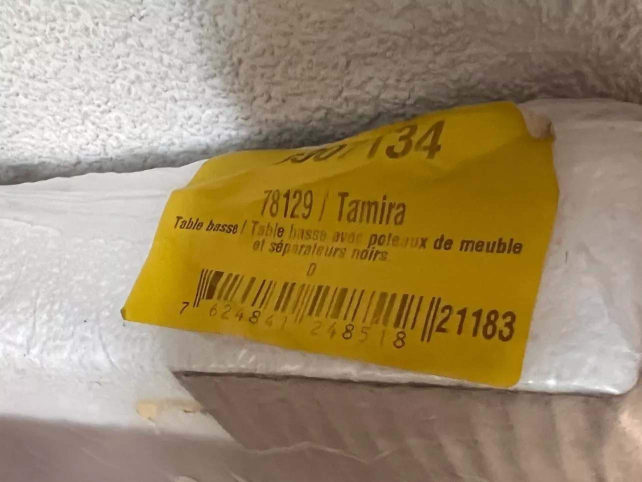 Tavoli: Table basse neuve - encore emballée – Nuovo e nell'imballaggio originale da Pully venduto da sunaddict 3