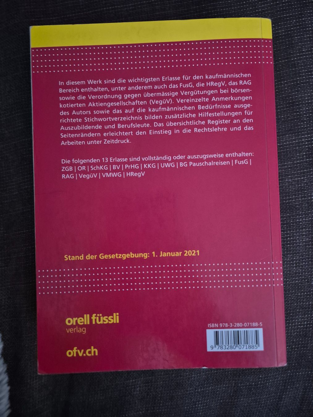 Libri: ZGB & OR – Nuovo (secondo la descrizione) da Reigoldswil venduto da lus_76dn 1