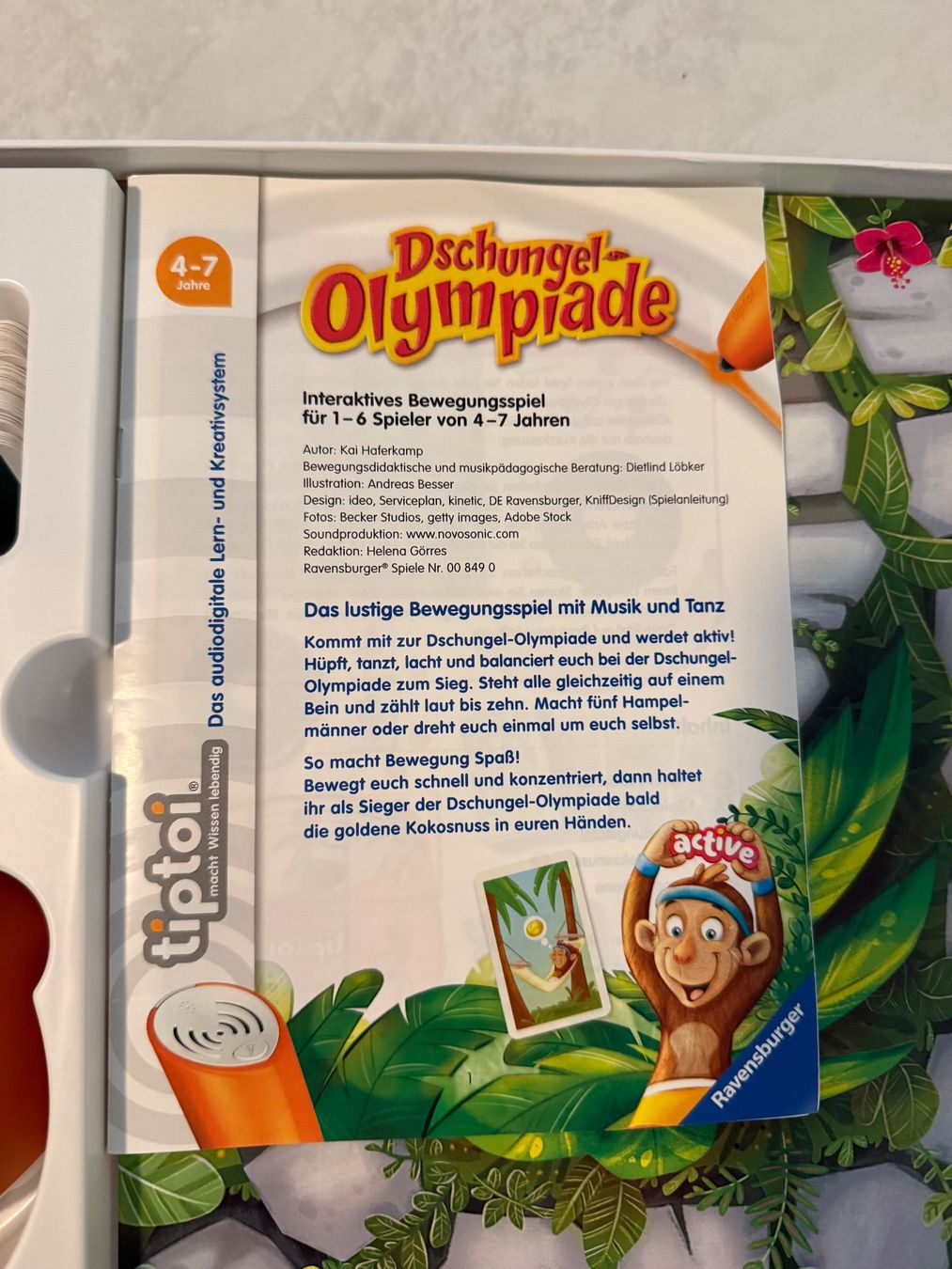 Ravensburger Giochi: Tiptoi Dschungel-Olympiade – Usato da Pfäffikon SZ venduto da Syndrome379 1
