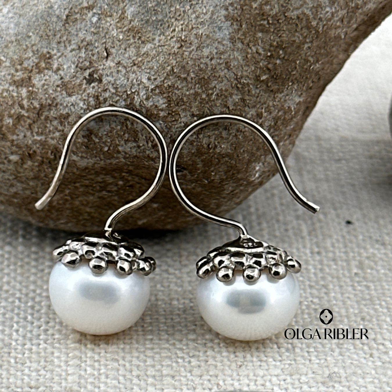 Olga Ribler Boucles d'oreille: Perlenohrringe – Neuf (Voir description) à Luzern par MonikaS03 4