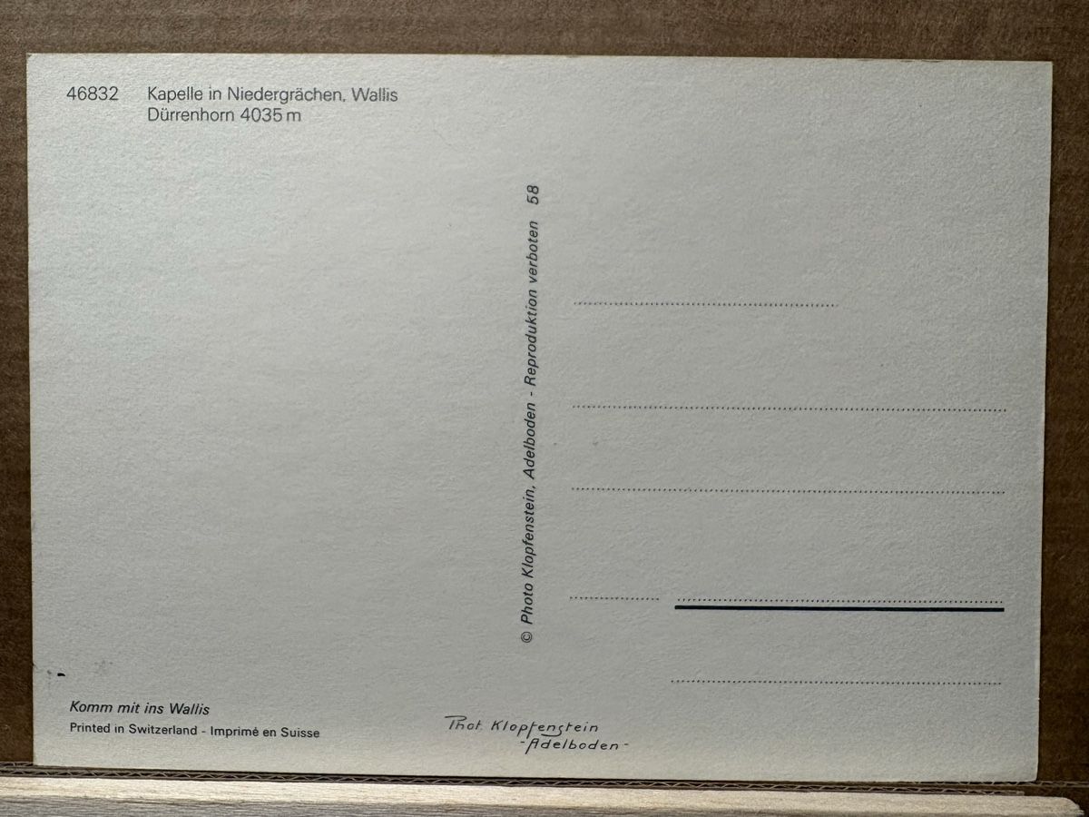 Cartoline postali: AK von Kappele Niedergrächen – Usato da Rümlang venduto da Kartenpost1 1