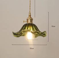 Lampe Suspendue  Style nordique moderne en pierre de verre