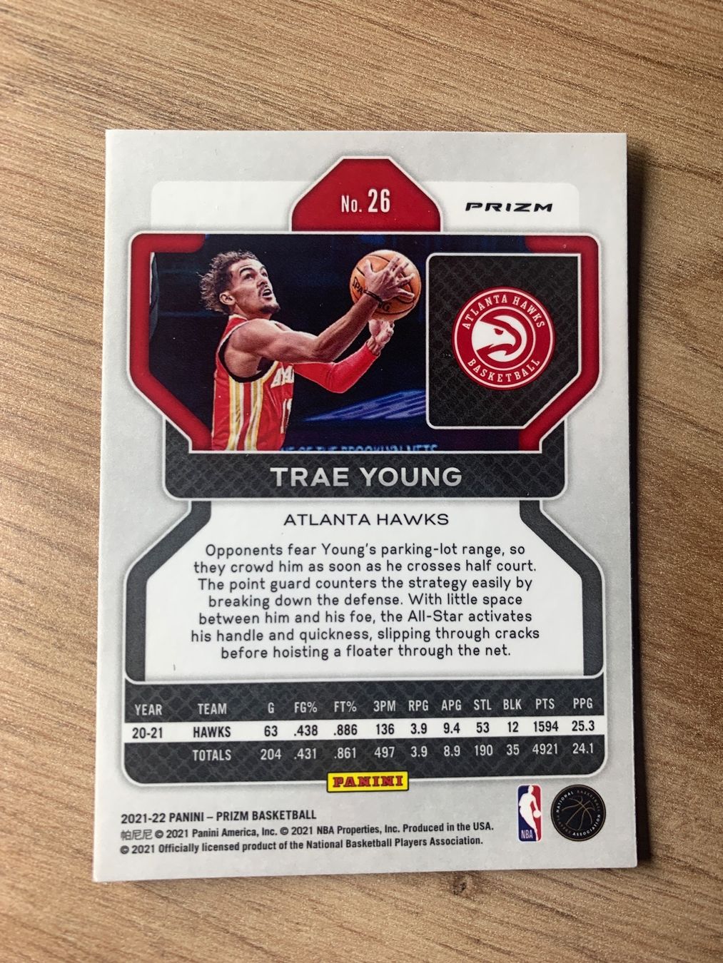Nba Carte collezionabili: NBA Trae Young BLUE WAVE PRIZM 🔥 – Usato da Netstal venduto da Clutch79Cardz 1