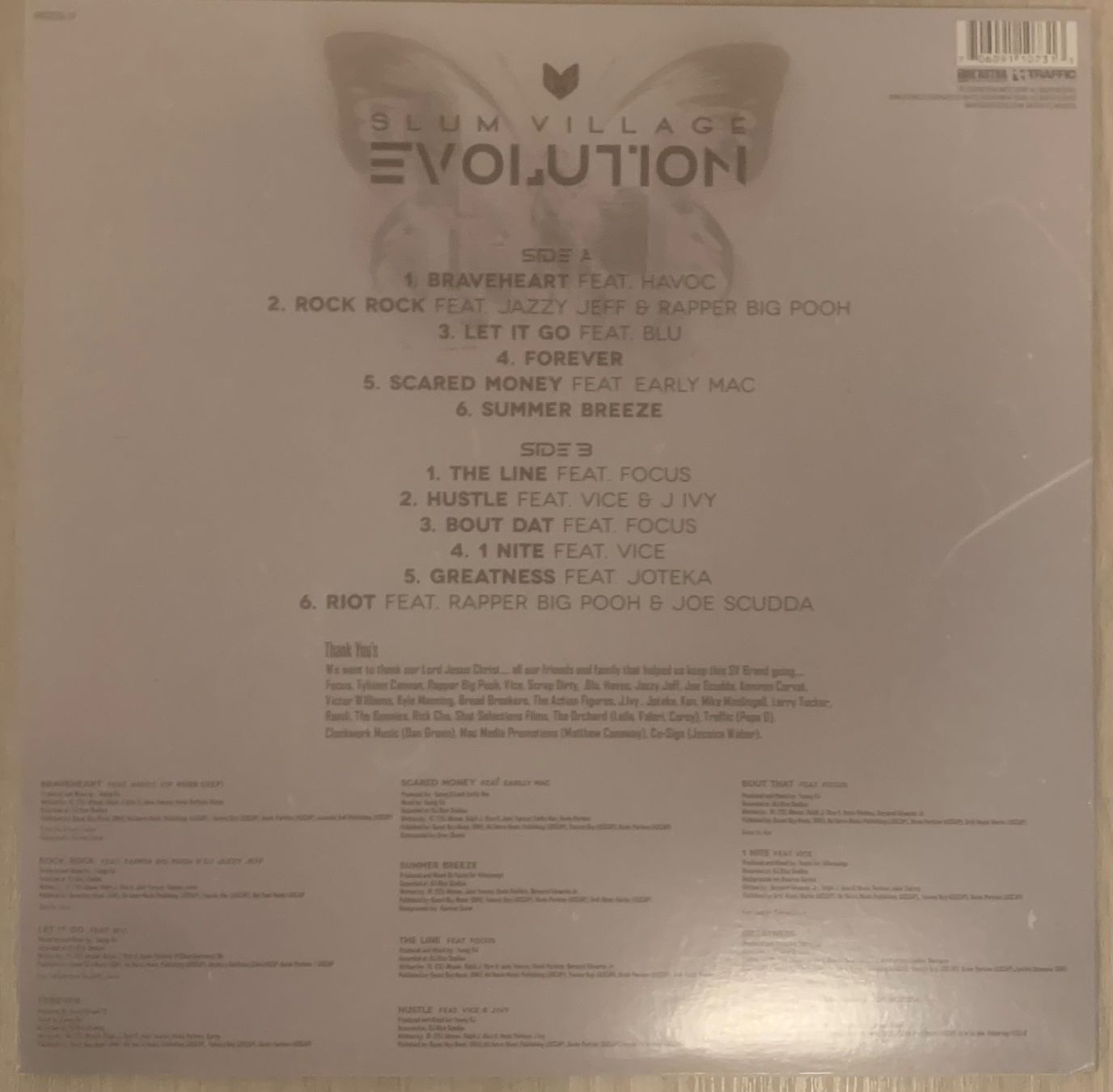 Dischi in vinile: SLUM VILLAGE - Evolution Lp 2013 – Usato da Mühlethal venduto da superfast78 1