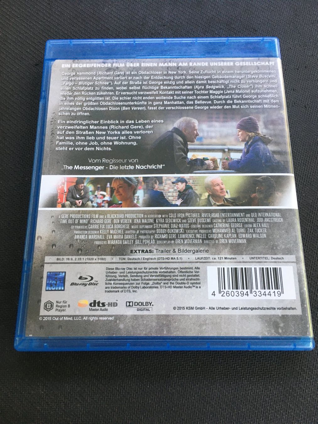 Tutti i DVDs: Time out of mind [Blu-ray] – Usato da St.Gallen venduto da MedienJoe 1