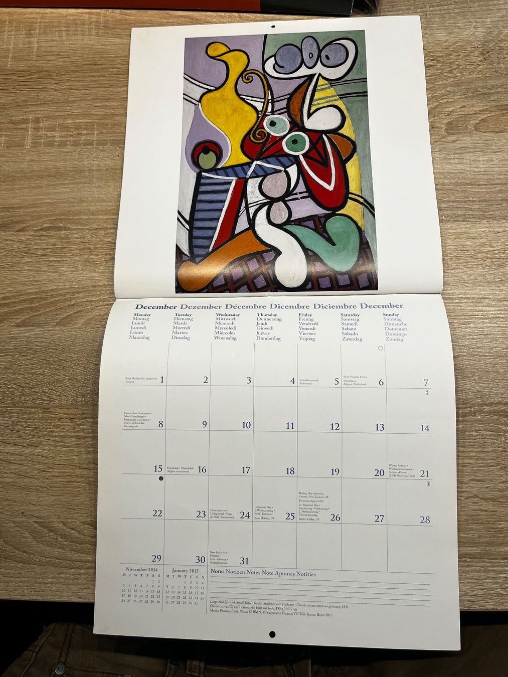 Calendari: Kalender Pablo Picasso 2014 – Nuovo (secondo la descrizione) da Muttenz venduto da gH5613 4