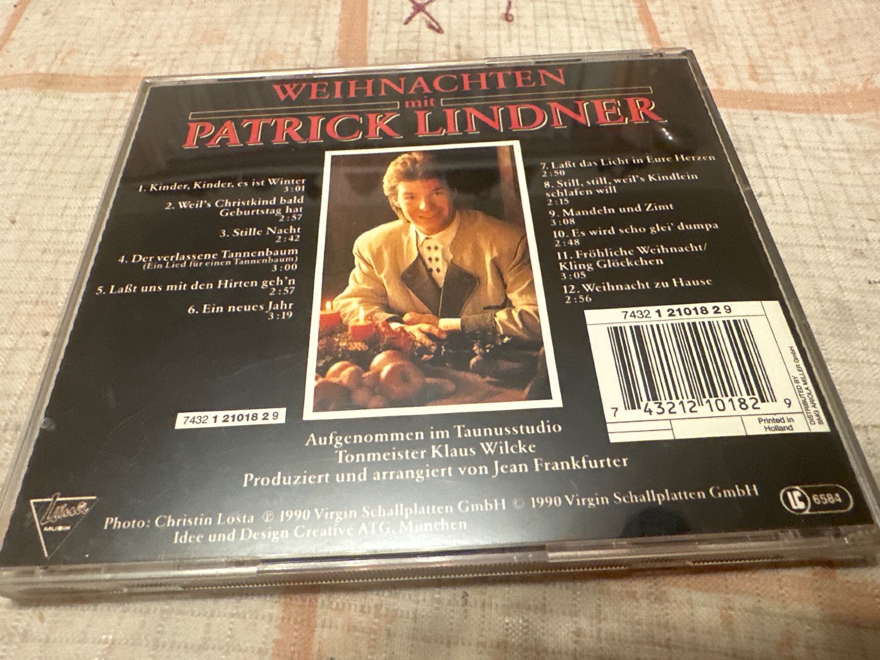 CD: 2x Patrick Lindner - Kleinen Dinge des Lebens/Weihnachten – Usato da Schaffhausen venduto da D-MAC 3