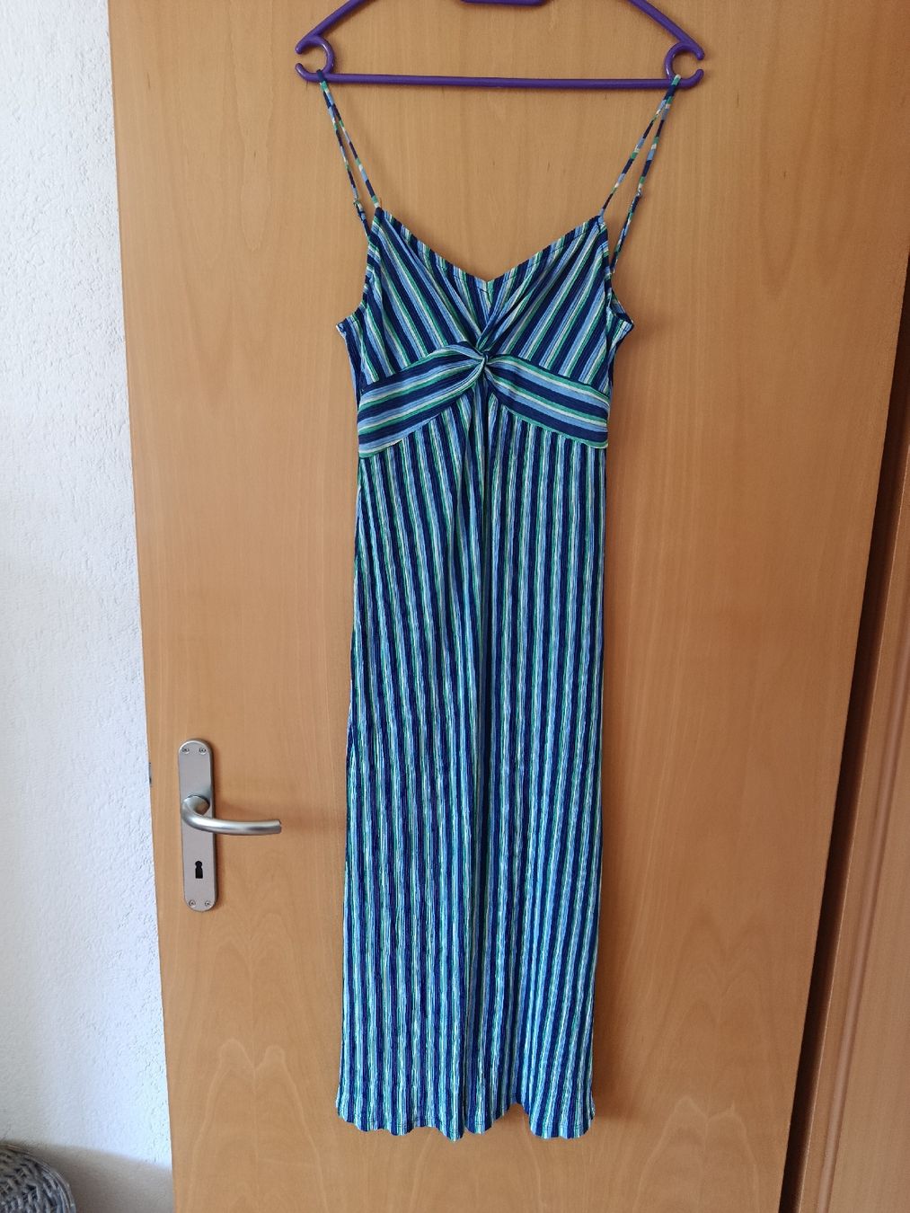 Mango Robes: Robe longue MANGO rayée bleue verte taille M – Neuf (Voir description) à Moutier par Etoilesupersonic