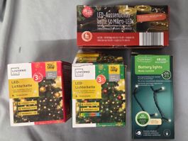 LED Lichterketten (aussen und Innenbetrieb)