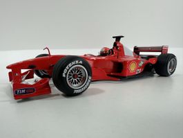 Ferrari F1 2000 1:18 Formel 1, M. Schumacher, HOT WHEELS