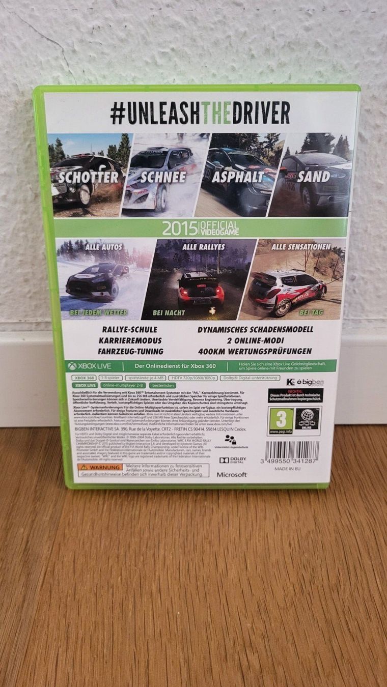 Microsoft Giochi: Xbox 360 - WRC 5 – Usato da Münsingen venduto da DigitaleSpielecke 1