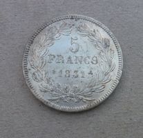 Frankreich ++ 5.- Francs 1831 B