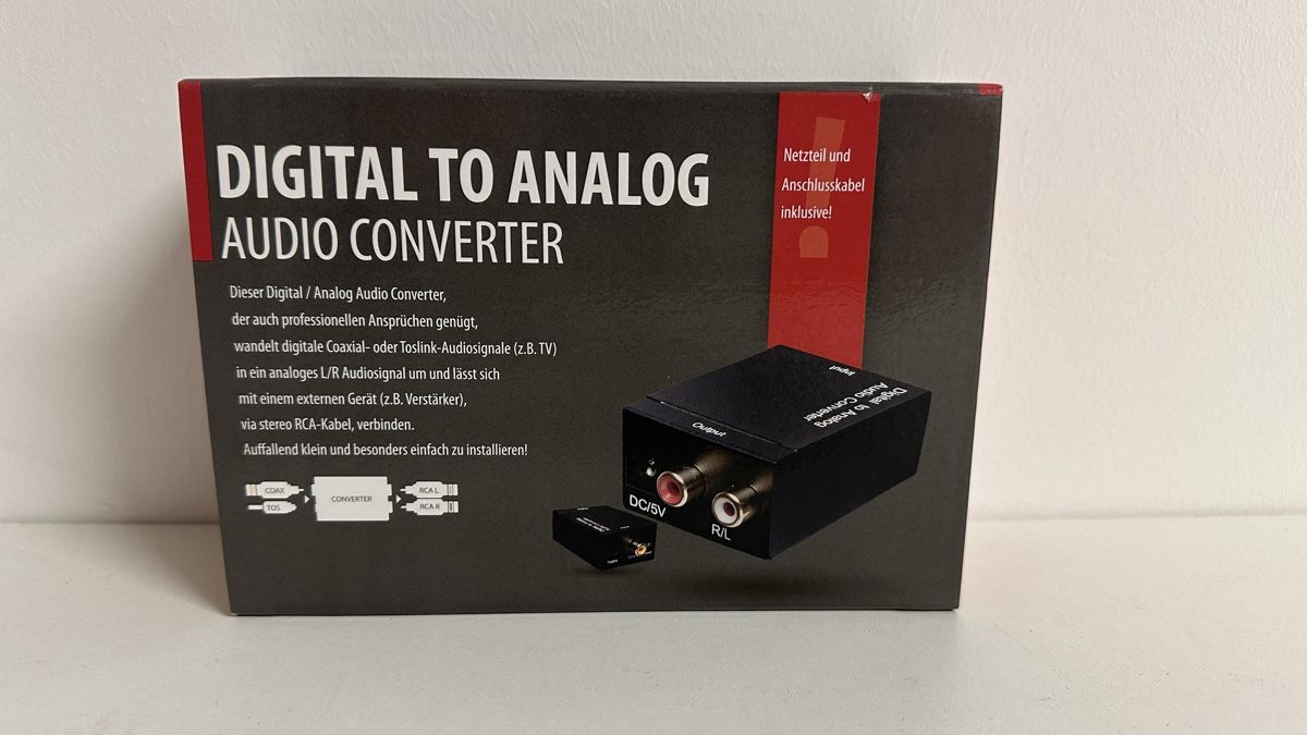 Konverter: Digital zu Analog Audio Converter – Neu (gemäss Beschreibung) aus Uster von Rtvburkhardt