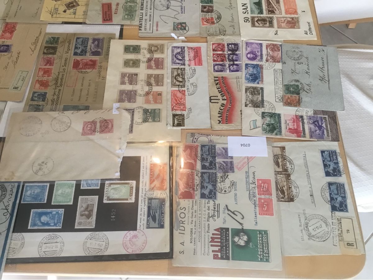 Tutti i francobolli: Lotto 1 Italia e RSM  – Usato da cassina d'agno venduto da Scorti1961 4