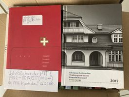 Jahrbücher der PTT 1982-2017 ET mit Beilagen