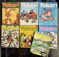 7xComics Hefte Yakari 1977-1992, schön mit Bastelseiten kpl.