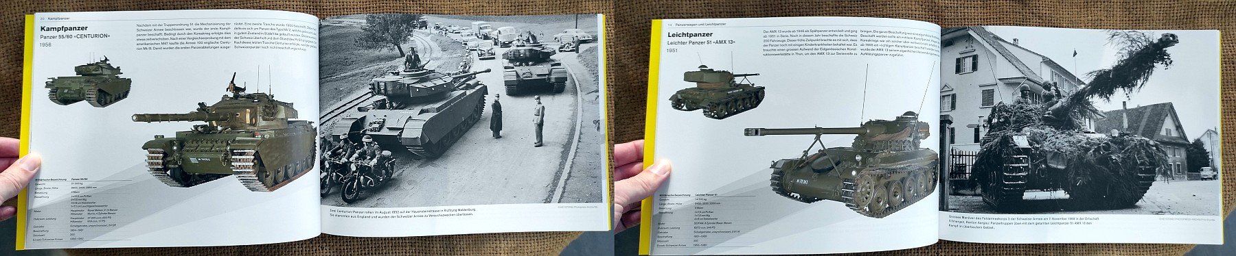 Libri: Bildband Panzer der Schweizer Armee Praga Leopard Pz 61 68 – Usato da Aarau venduto da Zemsi 5