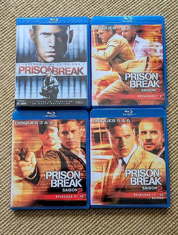 Tutti i DVDs: Prison Break saison 1 + 2 – Usato da Provence venduto da tokoclo