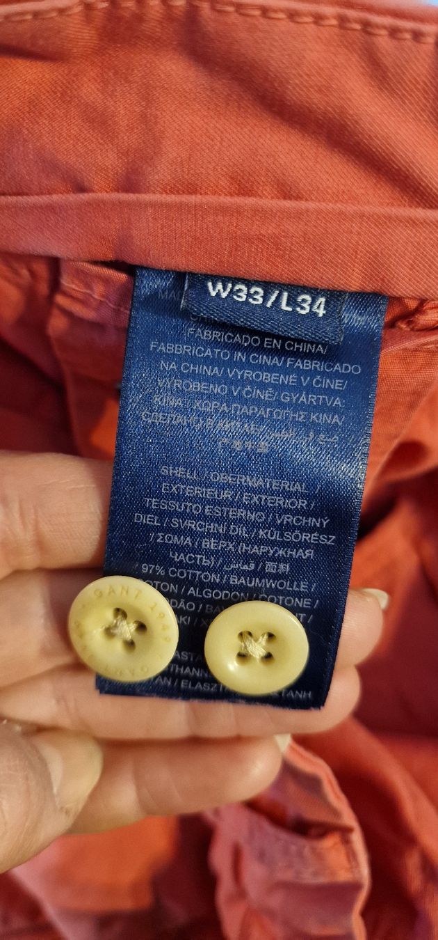 Gap Pantaloni: Sommerhose GAP, Grösse W33/L34 Farbe hellrot – Usato da Romanshorn venduto da REALJessiB 5