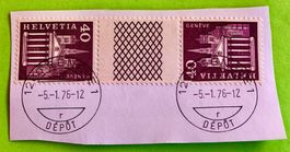 Nr.S 68 Motive und Baudenkmäler GESTEMPELT Geneve (4)   