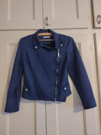 Veste bleue femme S – bon état / Damenjacke Gr. S