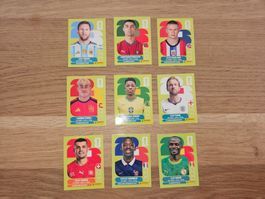 Panini WM Messi, Ronaldo, Haaland, ...
