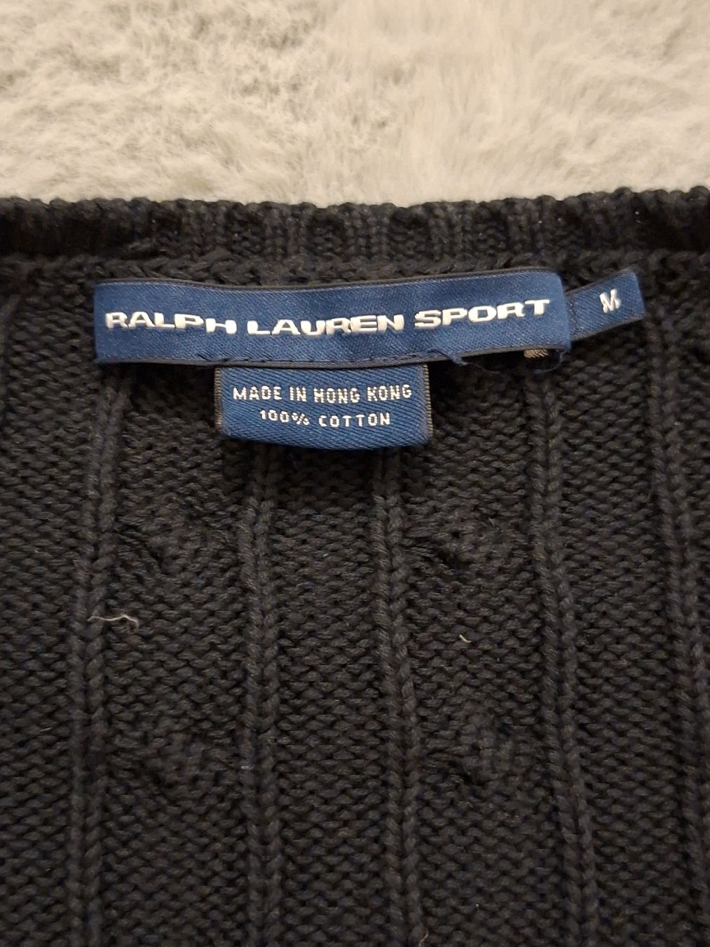 Ralph Lauren Maglioni & Felpe: Pull en maille torsadée Ralph Lauren Sport - Taille M - 100% – Usato da Renens VD venduto da ser_j2fn 3