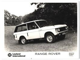 Fotografie Auto Range Rover, Werkfoto Le