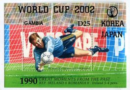 Block "Fussball". Gambia.