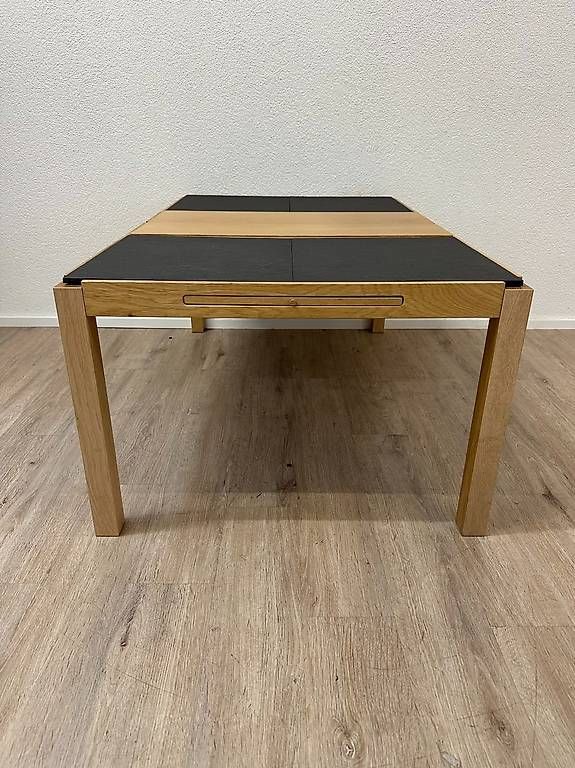 Ikea Tavoli: Vintage IKEA STENKULLA Couchtisch Eiche und Schiefer – Usato da Obernau venduto da Arche_Noah_Brocki 4