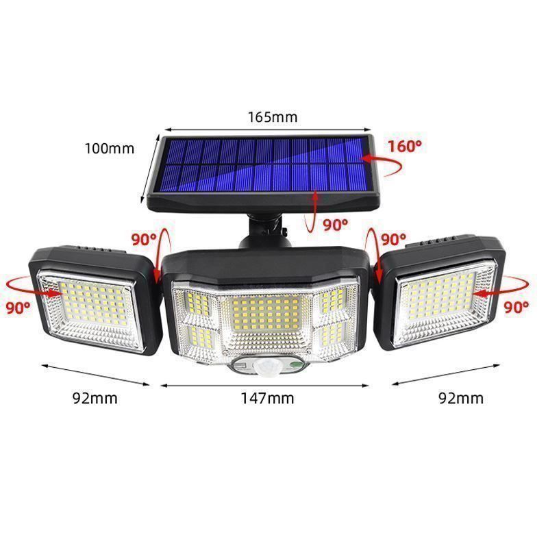 Lampade: Solar Wandleuchte mit Bewegungsmelder – Nuovo (secondo la descrizione) da Thun venduto da keller001 5