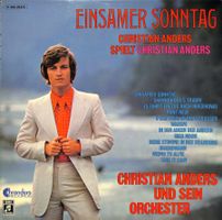 LP: Christian Anders und sein Orchester - Einsamer Sonntag