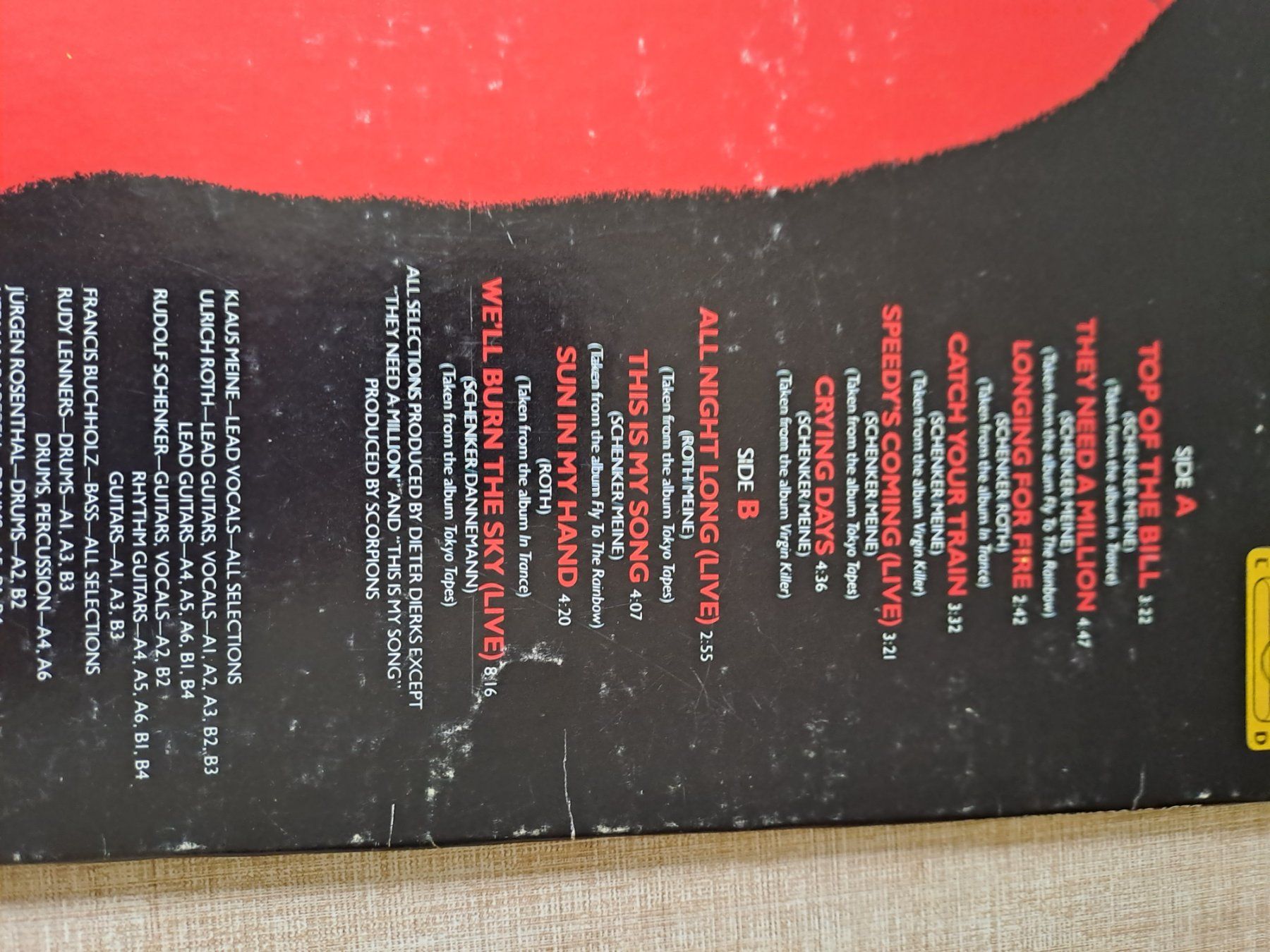 Dischi in vinile: Scorpions – Usato da Bitsch venduto da jajo79076 2
