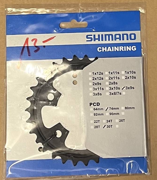 Pezzi di ricambio: Kettenblatt Shimano Sora 30T – Usato da Zürich venduto da Pedalkraftwerk