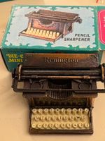 Bleistiftspitzer - Metall Schreibmaschine - Vintage,7,5 cm b