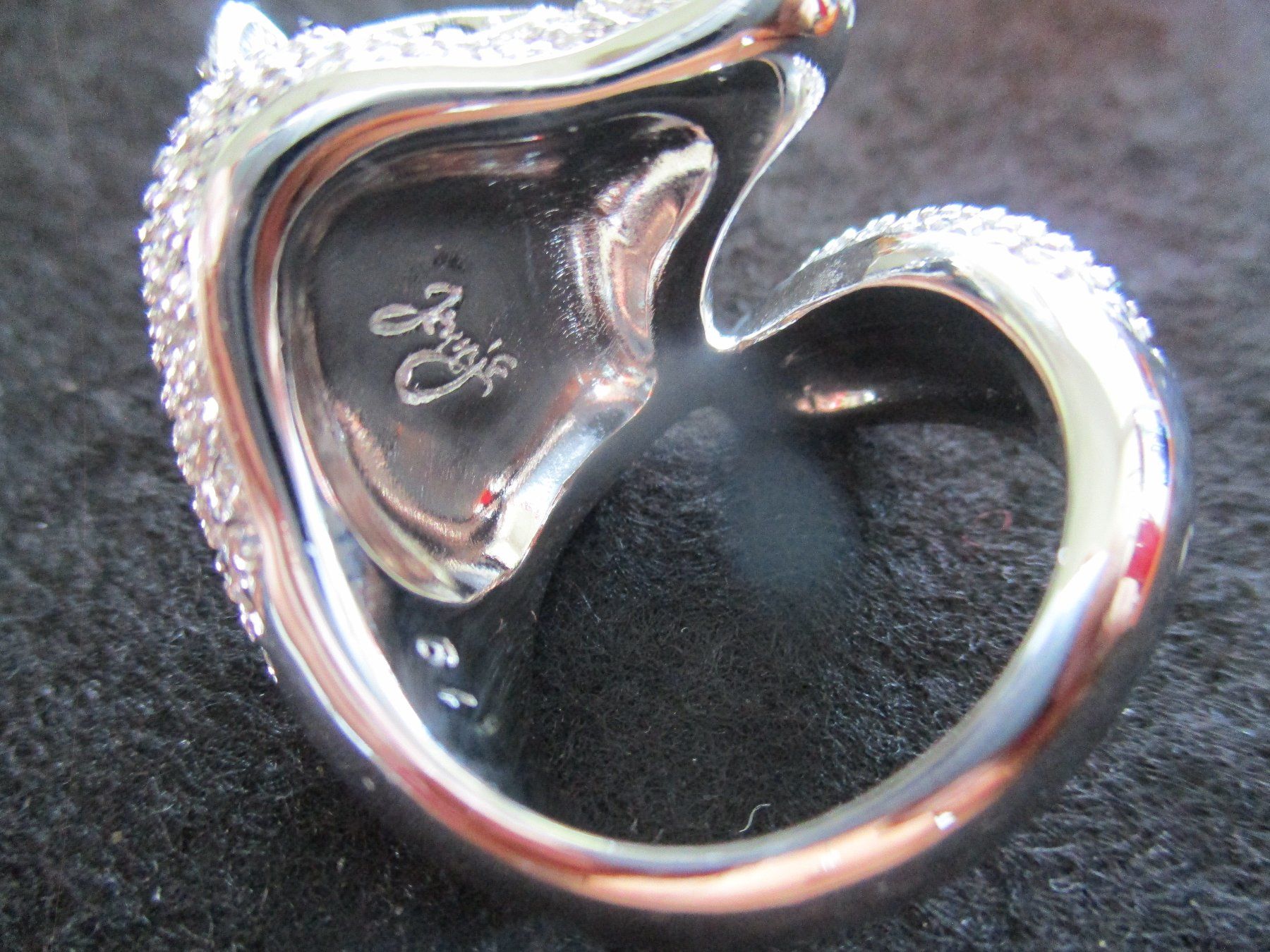 Ringe: Moderner Ring mit Kristallen Grösse 54 neu – Neu (gemäss Beschreibung) aus Wil SG von garou40 3