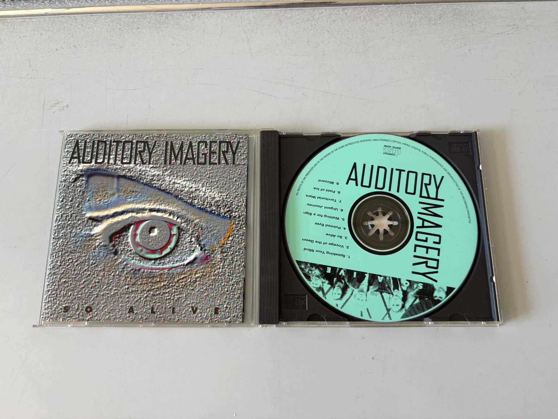 CDs: AUDITORY IMAGERY So alive CD Progressive Metal Eigenpressung – Gebraucht aus Wiedlisbach von Andrisa