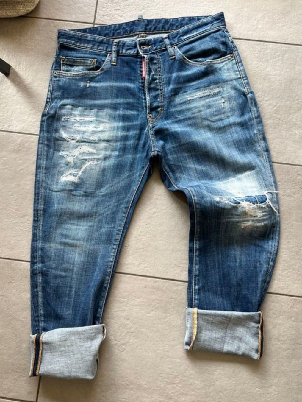 Dsquared2 Jeans: Dsquared2 Baggy Jeans Gr. 46 Regular Fit – Gebraucht aus Seon von chf_g29b