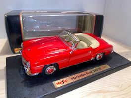 Mercedes Benz 190 SL 1/18 no Minichamps