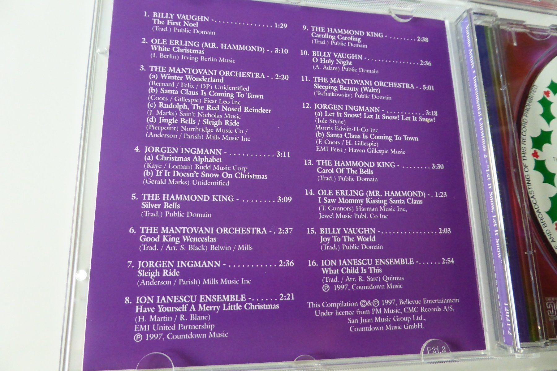 CD: Weihnachten  3 CD Box Set – Nuovo (secondo la descrizione) da Trimmis venduto da bergamo10 4