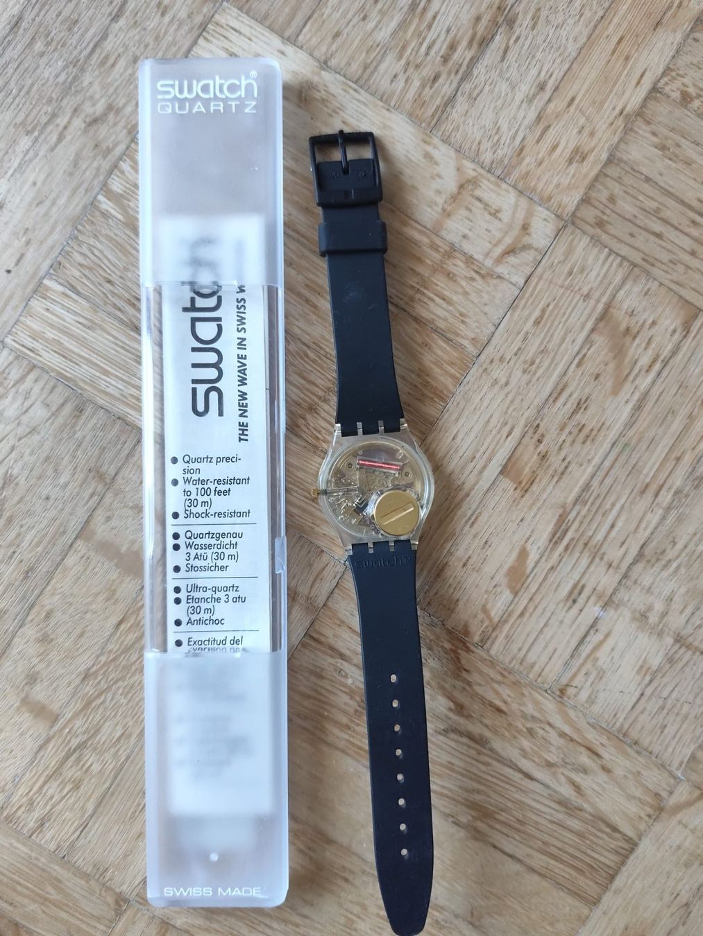 Swatch Orologi: Swatch Uhr gold – Usato da Nidau venduto da lpilloud 1