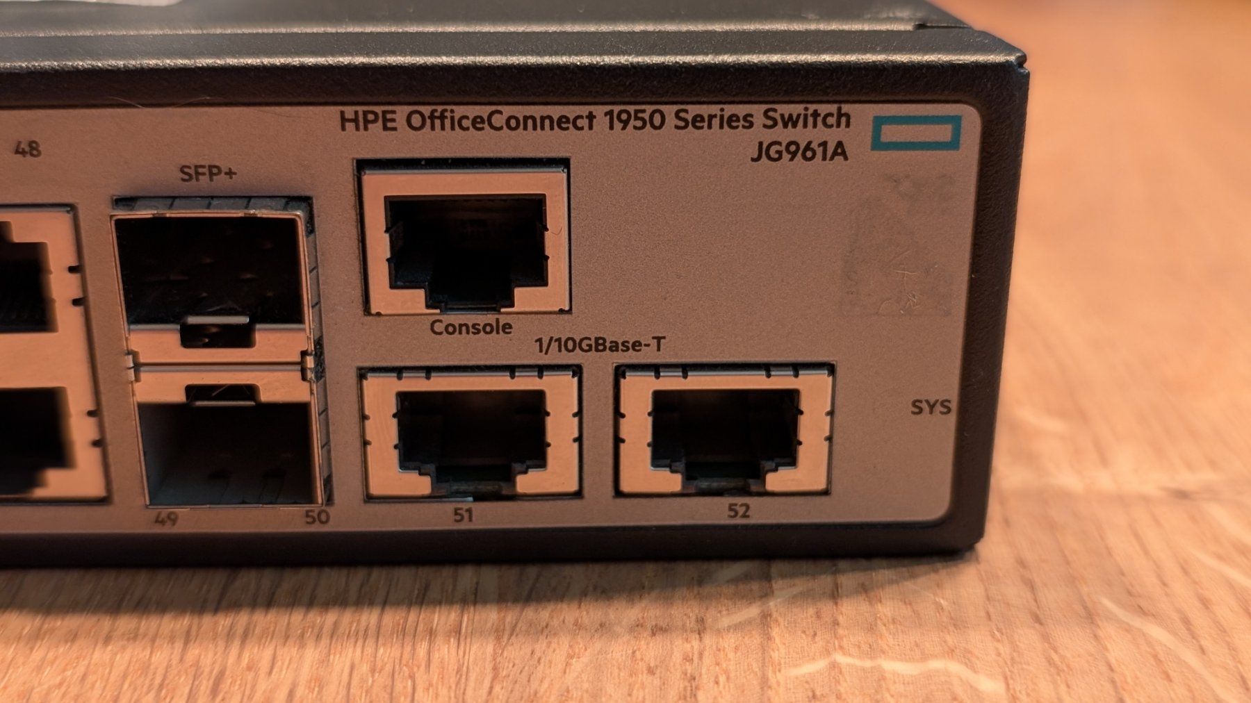 HPE OfficeConnect 1950 48G 2SFP+ 2XGT 48-Port Gigabit Switch (Gebraucht ...