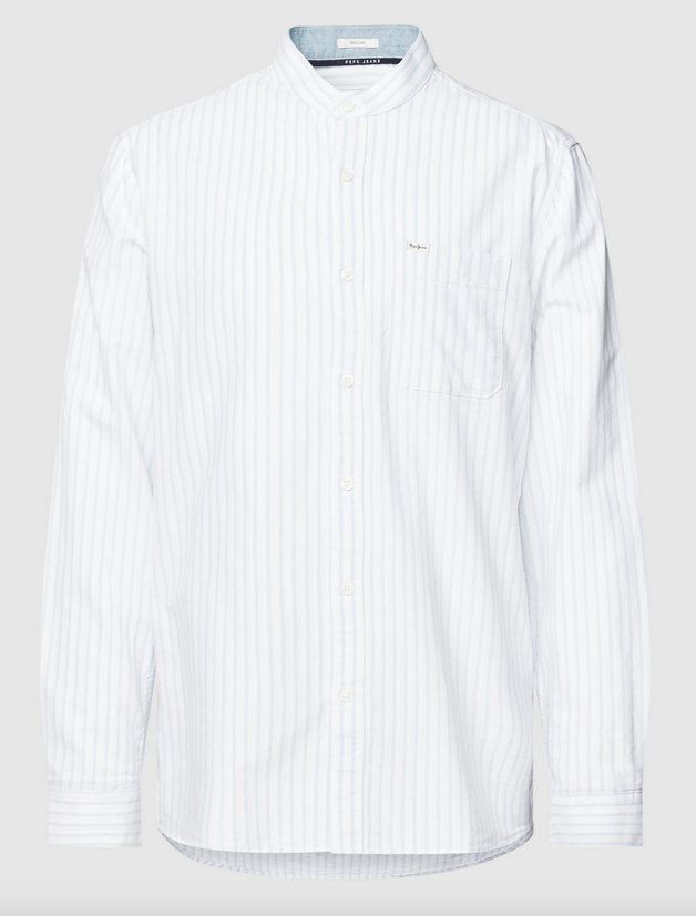 Pepe Jeans Camicie: Pepe Jeans Freizeithemd 'LEYTON' hellblau, Gr. S – Usato da Zürich venduto da fbsm 1