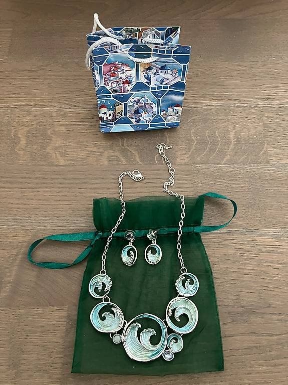 Vestiti: Wunderschönes Glitzerkleid Gr. S und passendes Schmuckset – Usato da Kloten venduto da dkra 3