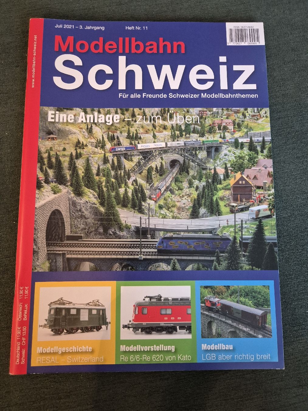 Riviste & Magazine: Modellbahn Schweiz 2021 Nr.11 – Usato da Ehrendingen venduto da Amigo5